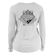 Utah Diamond Topo Long Sleeve Microfiber Women's T-Shirt