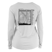 Shenandoah National Park Great Trails Long Sleeve Microfiber Women's T-Shirt