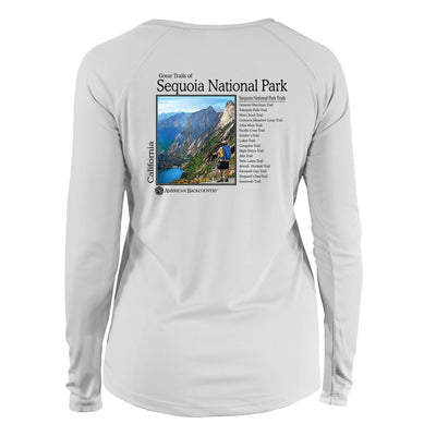 Sequoia National Park Great Trails Long Sleeve Microfiber Women's T-Shirt