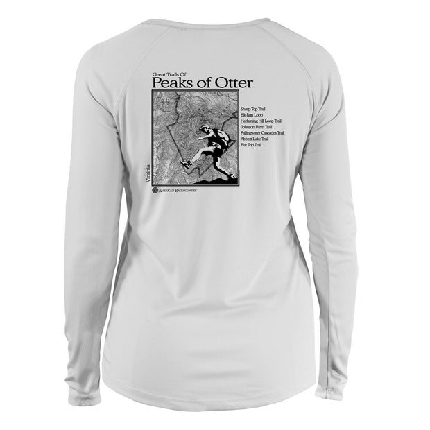 Peaks of Otter Great Trails Long Sleeve Microfiber Women's T-Shirt