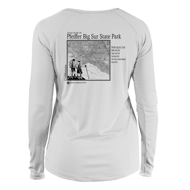 Pfeiffer State Park Great Trails Long Sleeve Microfiber Women's T-Shirt