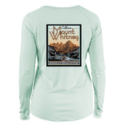 Mount Whitney Vintage Destinations Long Sleeve Microfiber Women's T-Shirt