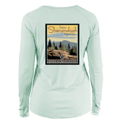 Shenandoah National Park Vintage Destinations Long Sleeve Microfiber Women's T-Shirt