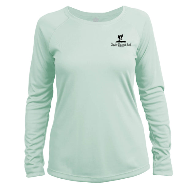Glacier National Park Classic Backcountry Long Sleeve Microfiber Women's T-Shirt