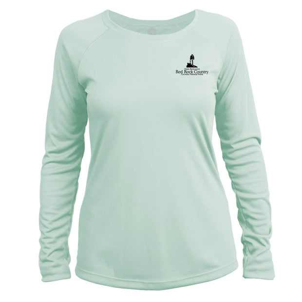 Red Rock Country Classic Backcountry Long Sleeve Microfiber Women's T-Shirt