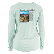 Sequoia National Park Classic Backcountry Long Sleeve Microfiber Women's T-Shirt