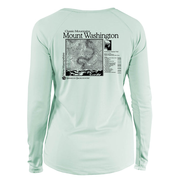 Mount Washington Classic Mountain Long Sleeve Microfiber Women's T-Shirt