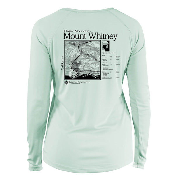 Mount Whitney Classic Mountain Long Sleeve Microfiber Women's T-Shirt