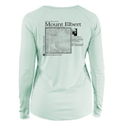 Mount Elbert Classic Mountain Long Sleeve Microfiber Women's T-Shirt