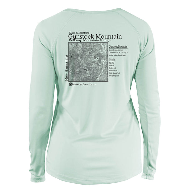 Gunstock Mountain Classic Mountain Long Sleeve Microfiber Women's T-Shirt
