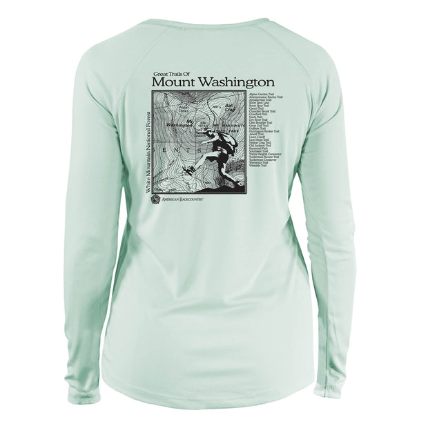 Mount Washington Great Trails Long Sleeve Microfiber Women's T-Shirt