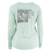 Grand Canyon National Park Great Trails Long Sleeve Microfiber Women's T-Shirt