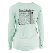 Finger Lakes Great Trails Long Sleeve Microfiber Women's T-Shirt