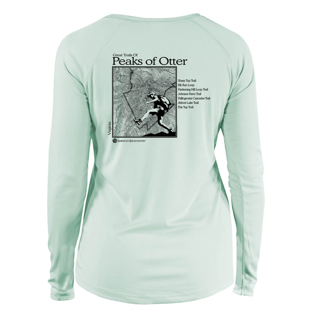 Peaks of Otter Great Trails Long Sleeve Microfiber Women's T-Shirt
