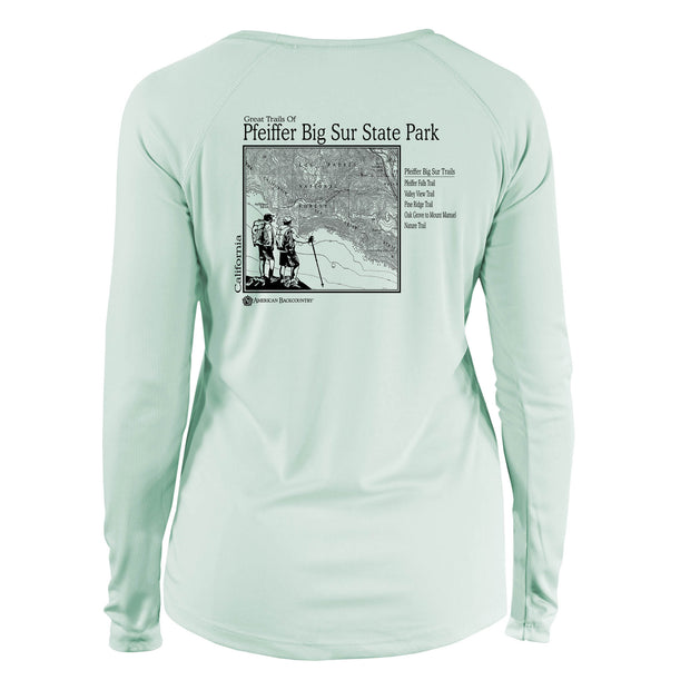 Pfeiffer State Park Great Trails Long Sleeve Microfiber Women's T-Shirt