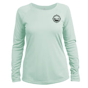 Retro Compass Lake Tahoe Long Sleeve Microfiber Women's T-Shirt