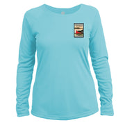 Boundary Waters Vintage Destinations Long Sleeve Microfiber Women's T-Shirt