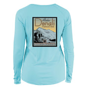 Denali National Park Vintage Destinations Long Sleeve Microfiber Women's T-Shirt