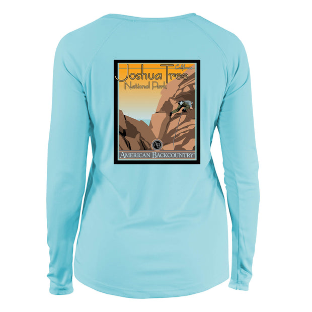 Joshua Tree Vintage Destinations Long Sleeve Microfiber Women's T-Shirt
