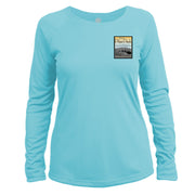 Pikes Peak Vintage Destinations Long Sleeve Microfiber Women's T-Shirt