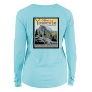 Yosemite National Park Vintage Destinations Long Sleeve Microfiber Women's T-Shirt