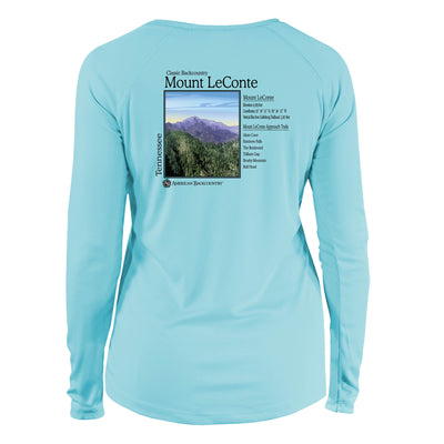 Mount Le Conte Classic Backcountry Long Sleeve Microfiber Women's T-Shirt