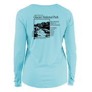 Glacier National Park Classic Backcountry Long Sleeve Microfiber Women's T-Shirt