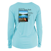 Itasca State Park Classic Backcountry Long Sleeve Microfiber Women's T-Shirt