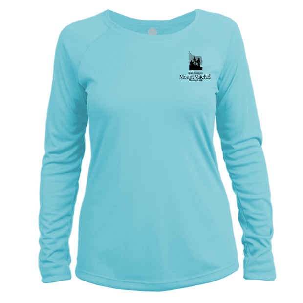 Mount Mitchell Classic Mountain Long Sleeve Microfiber Women's T-Shirt