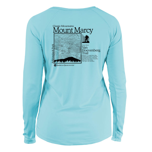 Mount Marcy Classic Mountain Long Sleeve Microfiber Women's T-Shirt