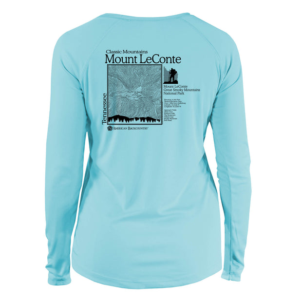 Mount Leconte Classic Mountain Long Sleeve Microfiber Women's T-Shirt