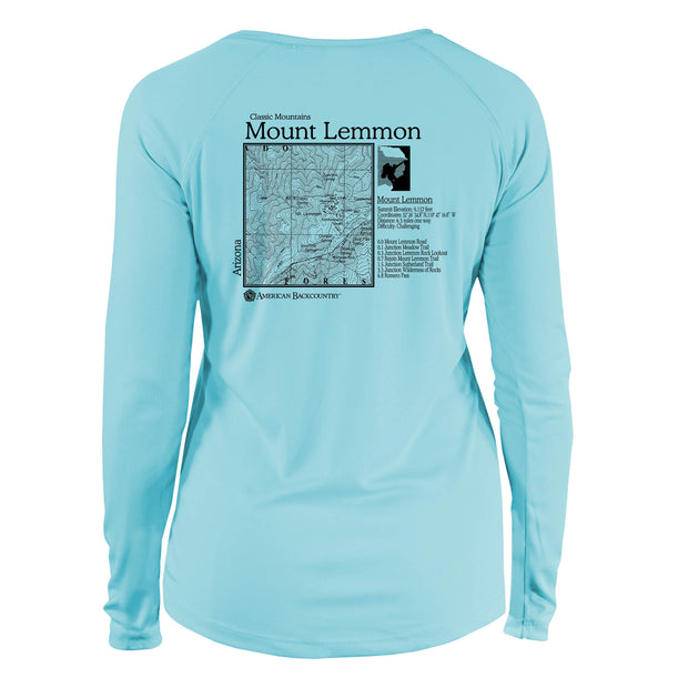 Mount Lemmon National Park Classic Mountain Long Sleeve Microfiber Women's T-Shirt