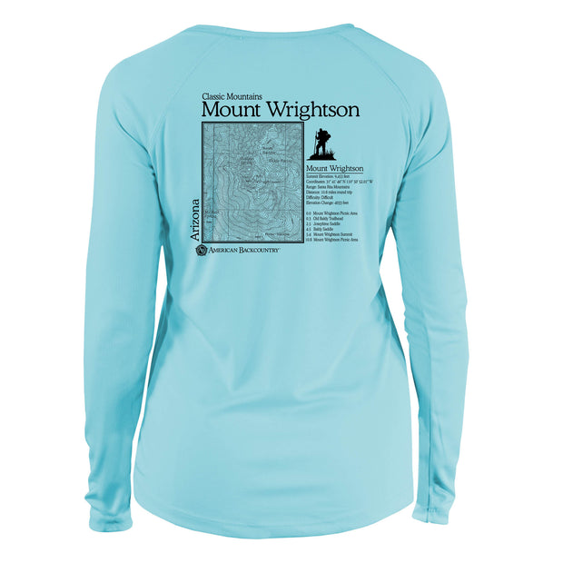 Mount Wrightson Classic Mountain Long Sleeve Microfiber Women's T-Shirt