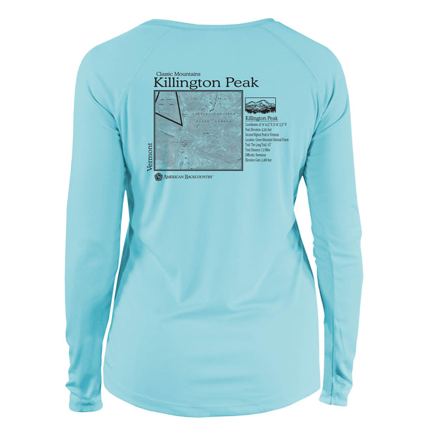 Killington Classic Mountain Long Sleeve Microfiber Women's T-Shirt