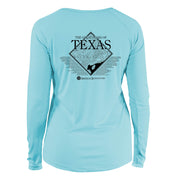 Texas Diamond Topo Long Sleeve Microfiber Women's T-Shirt