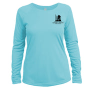 Grand Canyon National Park Diamond Topo Long Sleeve Microfiber Women's T-Shirt