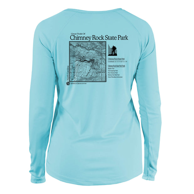 Chimney Rock Great Trails Long Sleeve Microfiber Women's T-Shirt