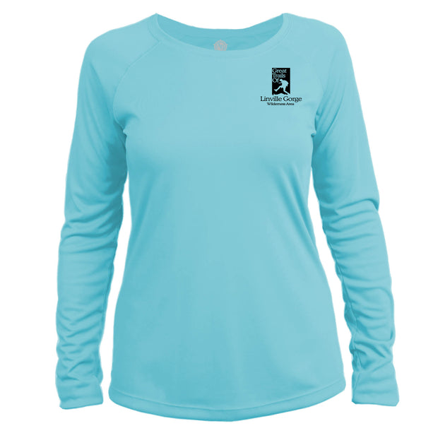 Linville Gorge Great Trails Long Sleeve Microfiber Women's T-Shirt