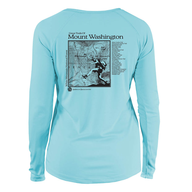 Mount Washington Great Trails Long Sleeve Microfiber Women's T-Shirt