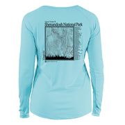 Shenandoah National Park Great Trails Long Sleeve Microfiber Women's T-Shirt