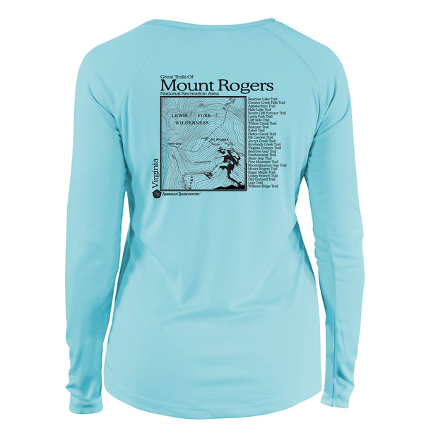 Mount Rogers Great Trails Long Sleeve Microfiber Women's T-Shirt