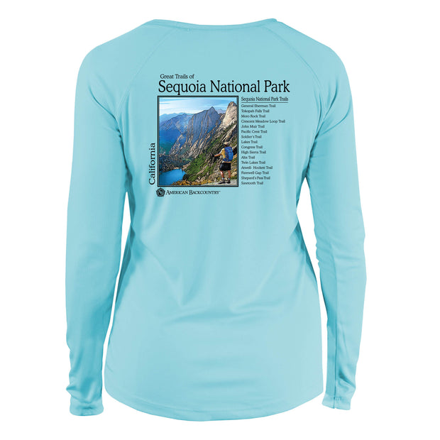 Sequoia National Park Great Trails Long Sleeve Microfiber Women's T-Shirt