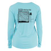 Amicalola Falls Great Trails Long Sleeve Microfiber Women's T-Shirt