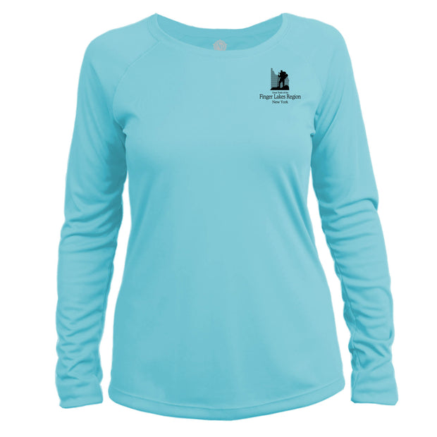 Finger Lakes Great Trails Long Sleeve Microfiber Women's T-Shirt