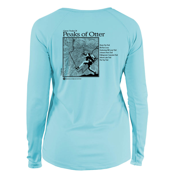 Peaks of Otter Great Trails Long Sleeve Microfiber Women's T-Shirt