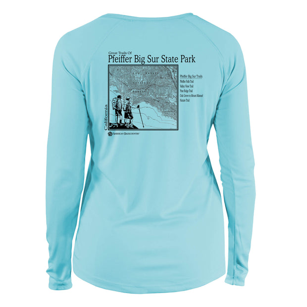 Pfeiffer State Park Great Trails Long Sleeve Microfiber Women's T-Shirt