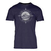 Minimalist Compass Glacier National Park REPREVE® Crew T-Shirt