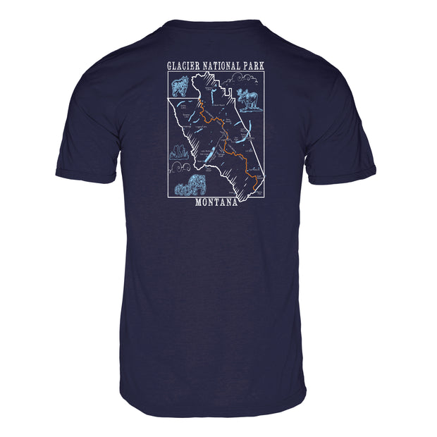 Glacier National Park REPREVE® Crew T-Shirt