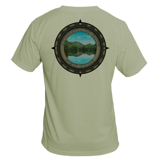 Retro Compass Adirondack Park Basic Performance T-Shirt