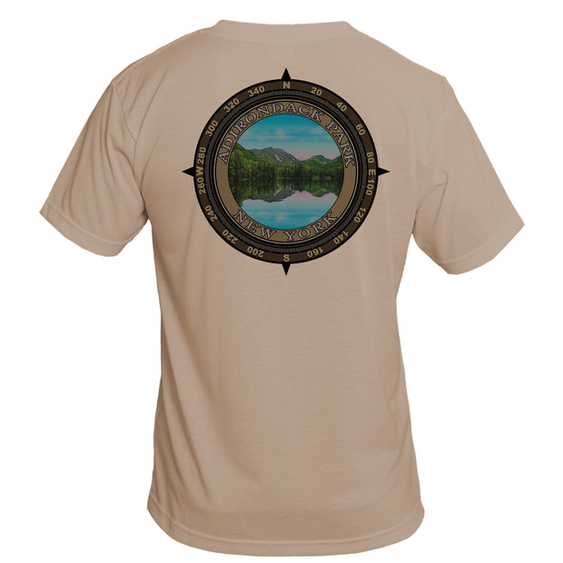 Retro Compass Adirondack Park Basic Performance T-Shirt